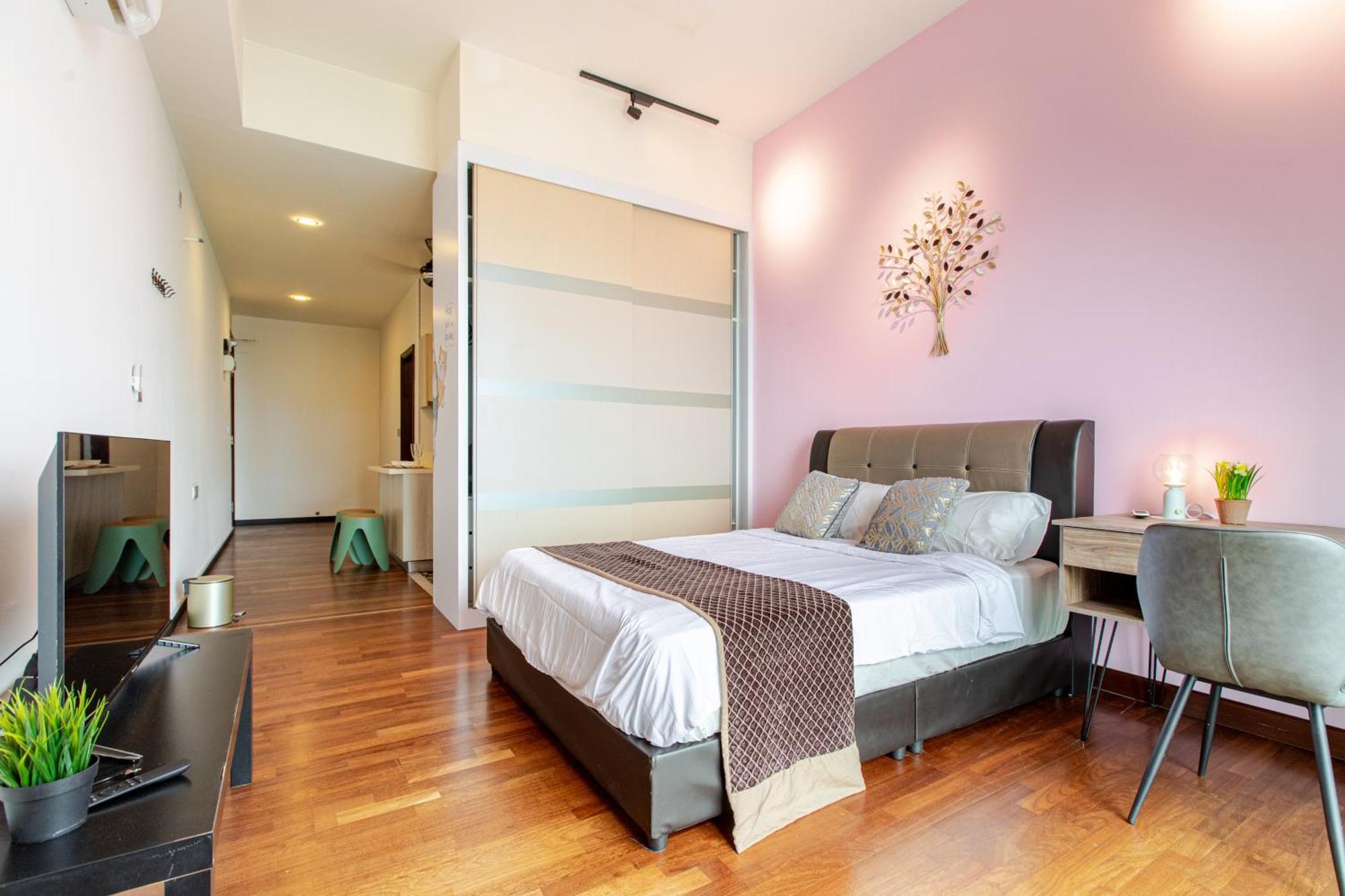 Paragon Suites Studios With Private Jacuzzi Near Ciq Rts ยะโฮร์บาห์รู ภายนอก รูปภาพ