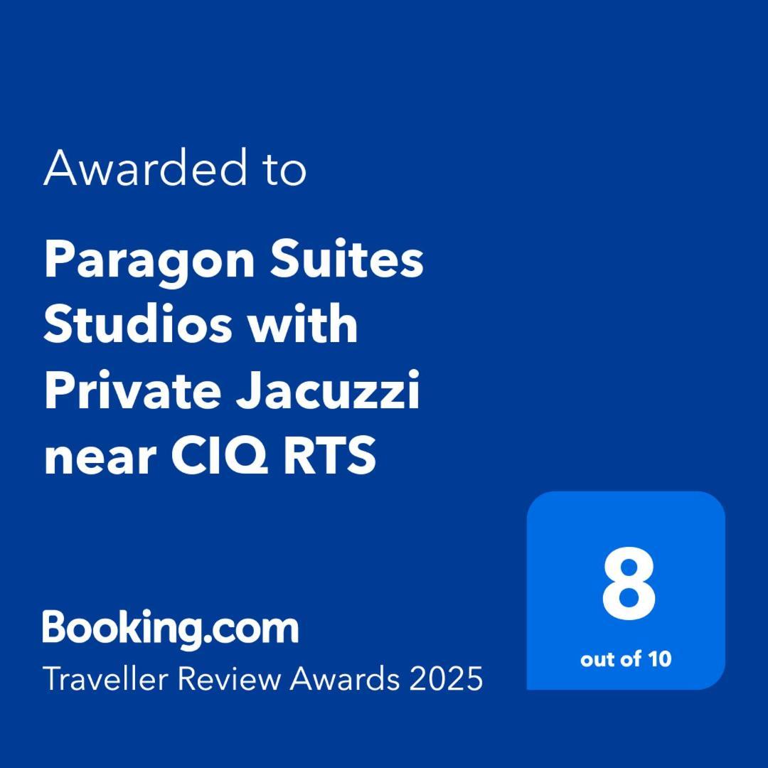 Paragon Suites Studios With Private Jacuzzi Near Ciq Rts ยะโฮร์บาห์รู ภายนอก รูปภาพ